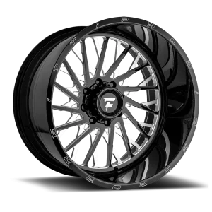Fittipaldi Offroad – FTF08 – Black – 22″x12″ -51mm – Summer Wheels – FTF08-22126139N51BM